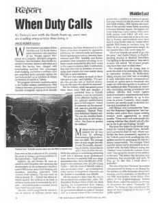 When Duty Calls - Vince Beiser