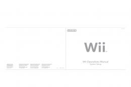 Wii Operations Manual