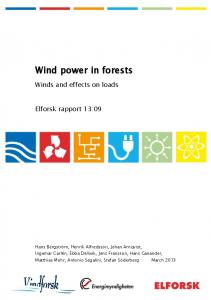 Wind power in forests - Diva Portal