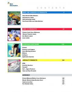 Wire and Harness ID Products