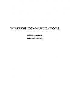 wireless communications