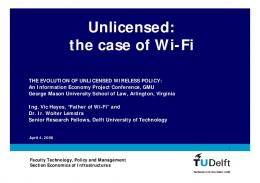 Wireless Local Area Networks