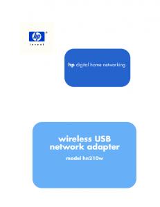 wireless USB network adapter