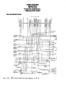 WIRING DIAGRAMS Selected Block