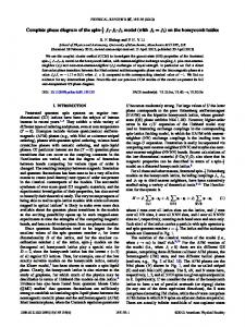 (with J3 = J2) on the honeycomb lattice