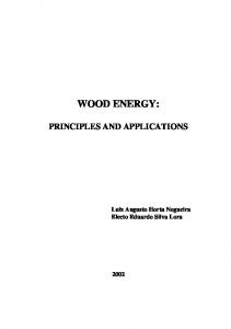 WOOD ENERGY - Unifei