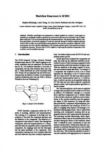 Workflow Enactment in ICENI - CiteSeerX