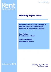 Working Paper Series - Core