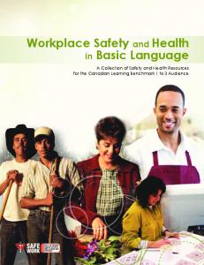 Workplace Safety and Health in Basic Language