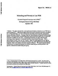 World Bank Document - World Bank Group