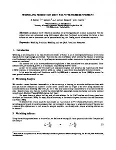 WRINKLING PREDICTION WITH ADAPTIVE MESH REFINEMENT 1