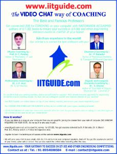 www.iitguide.com 'Tiie VIDEO CHAT way of COACHING