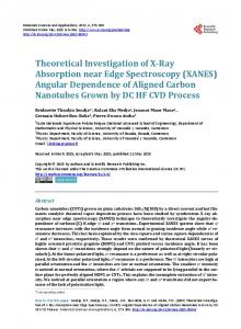 XANES - Scientific Research Publishing