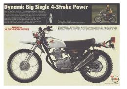 XL350 Motosport - Honda XL