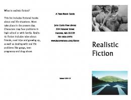 YA realistic fiction - HanoverMass.com