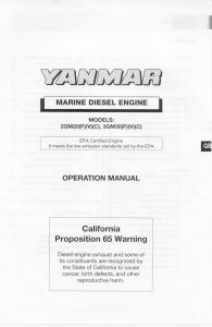 Yanmar Manual in PDF format 6.6MB