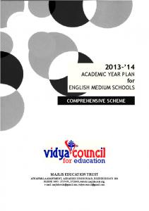 Year plan School - Majliskerala.org