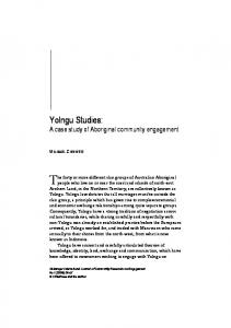 Yolngu Studies - UTS ePRESS