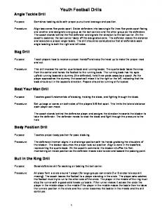 Youth Football Drills