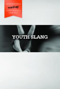 Youth Slang - McCrindle Research